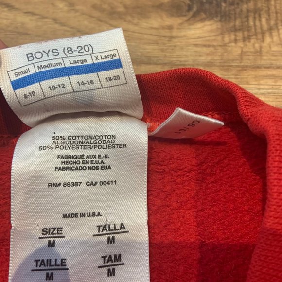 Adidas red crew neck sweater - Picture 6 of 12